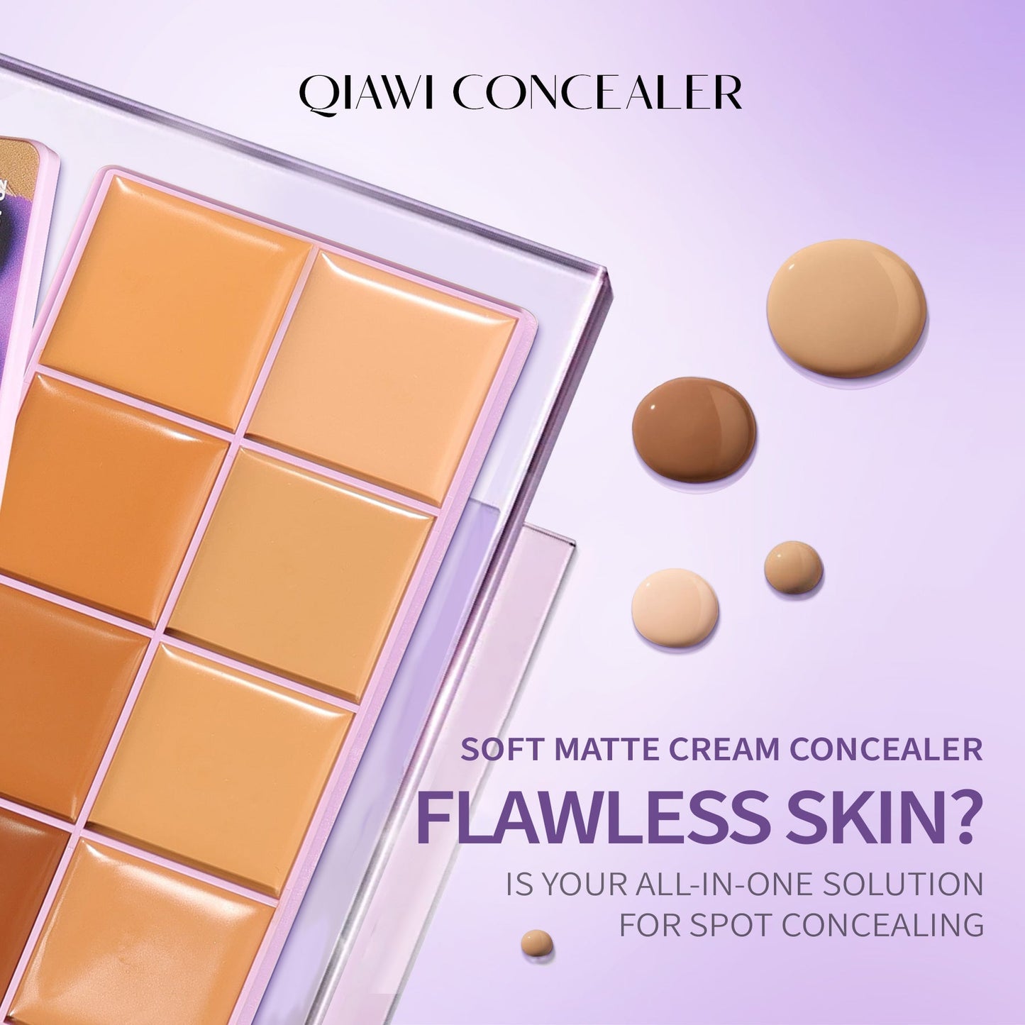 ✨New year Sale Happening Now:70%OFF✨Instant Flawless Coverage Concealer — One-Tap Smoothing for Picture-Perfect Skin