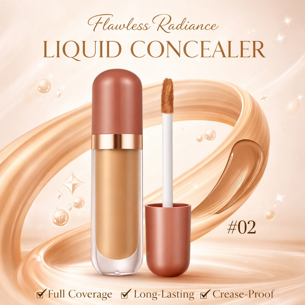 Full Coverage Liquid Foundation Concealer